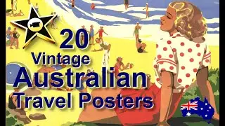 20 Vintage Australian Travel Posters