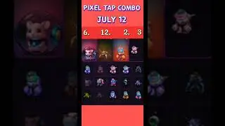 Pixel Tap Airdrop Daily Combo 12 july