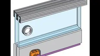 How to Install the Henderson Zenith Sliding Door Gear for a Sliding Glass Cabinet or Cupboard Door