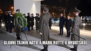 Glavni tajnik NATO-a Mark Rutte u Hrvatskoj