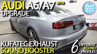 Модернизация выхлопной системы Kufatec Sound Booster! Установлено на Audi A6 &mdash; 6 различных звуковых профилей!