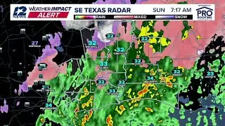 Nearly 4K without power in Tyler, Jasper & Newton County as freezing weather moves through SE Texas