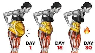 30 Best Morning Exercises | 30-Min Standing Abs Workout to Energize Your Day & Burn Belly Fat