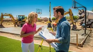 HOA Poured A Basketball Court On My Property Line, Surveyor Proved It's All Mine Now