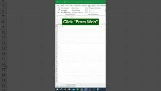 Получите данные из Интернета в Excel‼️ #excel