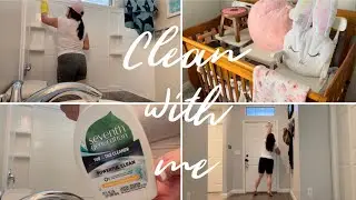COME CLEAN WITH ME ✨ DITL SAHM// CLEAN & TIDY