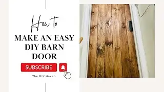Easy DIY Barn Door