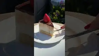 🎂 The Perfect Cake Slice! 🍰✨