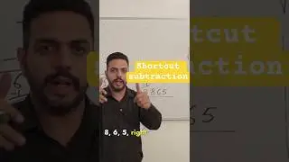 shortcut subtraction #MathTutorials, #Math, #Mathematics, #Maths, #MathHelp, #MathProblems,