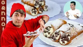 INTENTÉ una RECETA de BUDDY VALASTRO (CAKE BOSS) | CANNOLIS!