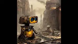 Где я только не искал... #animation #digitalart #robot #future #робот #cyberpunk #киберпанк #search