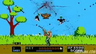 Contra vs. Duck Hunt, Sonic vs. Pac-man (humour) - Push-Start TV, 2009