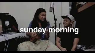 Sunday Morning - Maroon 5 (one take ukulele cover) Rene&eacute; Dominique x Dave Lamar