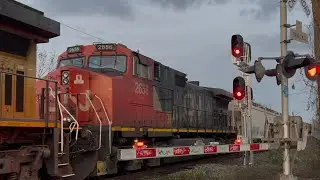 UP 6451 leading manifest freight with a CN unit | Houston, TX | West Street | Tower 26