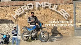 Review Of Modified Impulse | 2013 Model |Converted Into Honda CRF | Modified