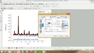📊 Rietveld Refinement Plot in Origin