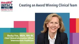 Creating an Award Winning Clinical Team