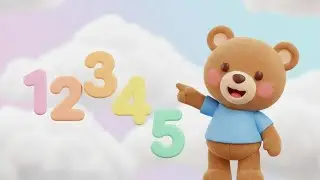 Los N&uacute;meros del 1 al 5 🐻🔢 | Canci&oacute;n Infantil con Nico el Osito | TinyJoy Espa&ntilde;ol