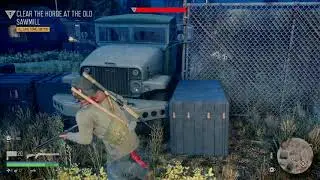 DAYS GONE - PS4 - Lumberyard Horde Gameplay