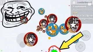 New trick in agar.io | Funny Moment