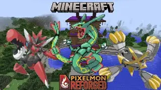 We Found A Static Shrine!!  Minecraft Pixelmon Ep. 7 #minecraft #pokemon #fyp