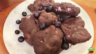 Snack mora azul,yogurt, almendra y chocolate | Saludable y sencilla receta Tlaku