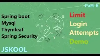Part - 6 Limit Login Attempt (Cron Operation implimantation) with #springboot #java #mysql