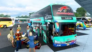 Explorando la Ruta del Norte desde el Terminal Terrestre de Nueva Loja en American Truck Simulator