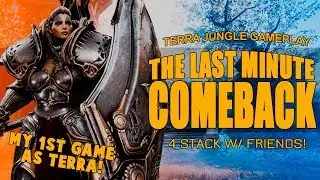 Paragon: TERRA ARRIVES! | The Comeback! (LIVE 4 Stack Gameplay/Terra Jungle)