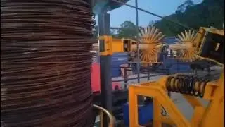 Pile cage making 