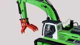 CLAW ATTACHMENT FOR 1/14 SCALE RTR EARTH DIGGER 360L HYDRAULIC EXCAVATOR