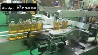 automatic cooking oil edible oil filling capping packing line