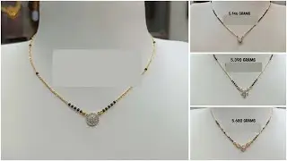 mangalsutra designs gold with price 2024