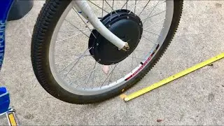 Bike Speedometer Wheel Size Measurement