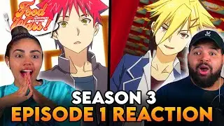 THE ELITE 10 | Food Wars Season 3 Episode 1 Reaction