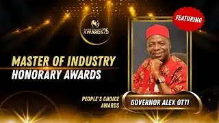 Governor Alex Otti for People's Choice Award at MOI Awards 2025