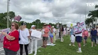 'Workers Over Billionaires' protest in Port St. Lucie