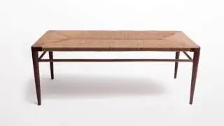 Spotlight on Smilow&reg; Furniture Woven Rush Bench