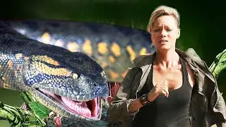 第四部終極版變異巨蟒上線，驚悚血腥暴虐感讓人毛骨悚然，幾隻作死小隊全部命喪蛇腹