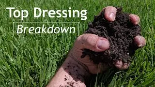 Leveling TOP DRESSING Low Spots in Lawn | Topsoil or Sand or Both for Leveling LAA25
