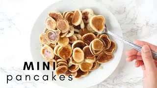 MINI PANCAKES *CEREAL* RECIPE | Vegan