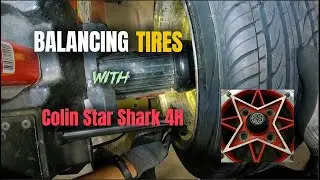 How to Balance a Tires with Colin Star Shark Wheel  @WrenchingRyan​
