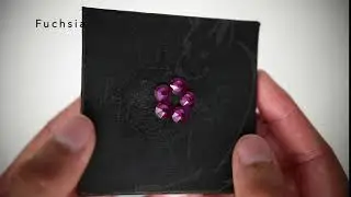 Fuchsia Swarovski Crystals