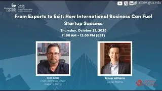 From Exports to Exit: How International Business Can Fuel Startup Success