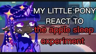 MLP  react to the apple sleep experiment