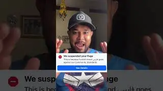 We suspend your Page | Facebook Community Standards | Page has been temporarily disabled