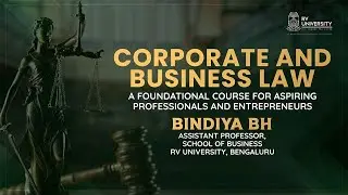Corporate & Business Law - Swayam online course