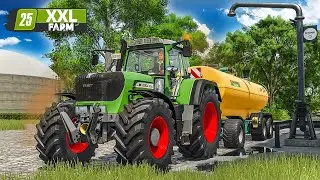 Baustart, neues XXL-Feld und G&auml;rrest-Action! | XXL Farm #55 | FARMING SIMULATOR 25
