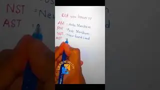 What is the full form of AM and PM | AM aor PM Ka matlab Kiya hei? || Did You Know?