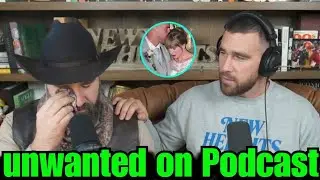 Jason Kelce&rsquo;s SHOCKED Reaction as Travis Talks About Postponing His Wedding with Taylor on Podcast